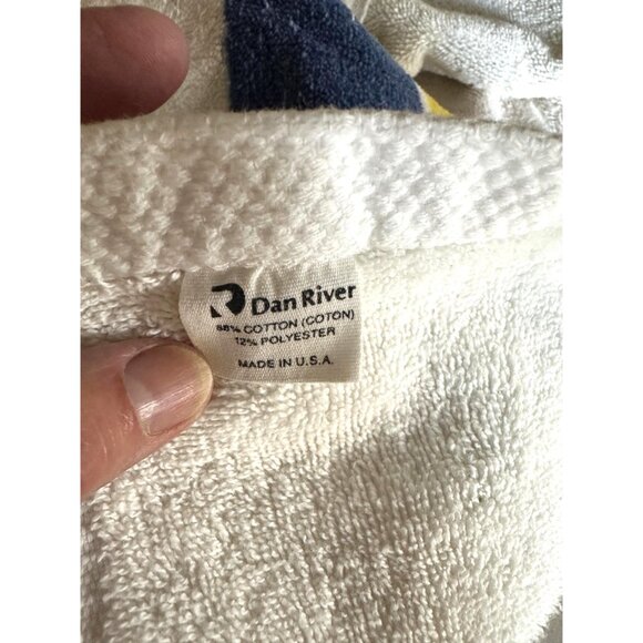 1970s Marimekko Bo Boo cars and trucks towel set bath and hand - Picture 9 of 9